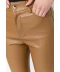 Фото № 5 Штаны женские из екокожи бежевый 186R5956 Ager M