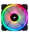 Фото № 3 Вентилятор Corsair LL140 RGB Twin Pack (CO-9050074-WW), 140x140x25мм, 4-pin, чорний TS