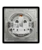Фото № 8 Розетка Schneider Electric ASFORA с крышкой IP44, белая (EPH3100321) (741752-01)