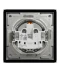 Фото № 8 Розетка Schneider Electric ASFORA с крышкой IP44, алюминий (EPH3100361)