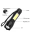 Фото № 4 Фонарь ручной W601-XPE с ремешком Black