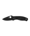 Фото № 1 Нож складной Spyderco Persistence FRN Black Blade тип замка Liner Lock C136PBBK