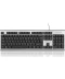 Фото № 2 Клавиатура REAL-EL 507 Standard USB Silver