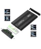 Фото № 2 Внешний карман переходник адаптер для USB 3.0 для SSD/HDD диска SATA III 2.5” 127x75x13 мм NN (474505-Prob) Черный