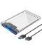 Фото № 1 Карман внешний Dynamode 2.5" SATA HDD/SSD USB 3.0 Transparent (DM-CAD-25316) (724033-01)