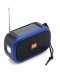 Фото № 1 Портативная колонка TG632 5W IPX6 с фонариком Blue/Black