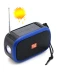 Фото № 2 Портативная колонка TG632 5W IPX6 с фонариком Blue/Black
