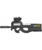 Фото № 3 Игрушечное оружие ZIPP Toys Автомат свето-звуковой FN P90, черный (816B)