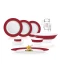 Фото № 1 Сервиз LUMINARC ESSENCE ALTO RUBIS, 46 предметов