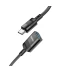 Фото № 2 Кабель удлинитель HOCO U107 - Type-C для USB 3.0 female 1.2м черный (008562)