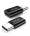 Фото № 1 Переходник BRUM P003 с micro USB на Type-C Черный