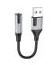 Фото № 3 Переходник Адаптер BOROFONE BV19 USB на AUX 3.5mm audio converter Черный