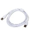 Фото № 1 Кабель Usb 2.0 AM/AM male to male длина 1,8 метра белый пакет (002818)