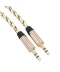 Фото № 1 Кабель AUX cable 3.5mm MOXOM MX-AX14 (2M) Золотой