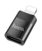 Фото № 1 Переходник HOCO UA17 с Type-C на Lightning Черный