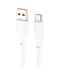 Фото № 2 Кабель зарядки Hoco X93 Force 27W 1М USB-Type-C Белый