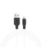 Фото № 1 Кабель зарядки HOCO X21 Plus (2.4A) (2M) и синхронизации для Apple Lightning to USB для iOS устройств iPhone Белый