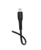 Фото № 1 Кабель зарядки DENMEN D15L (2.4A) (1M) для Apple Lightning to USB для iOS устройств iPhone iPad iPod Черный