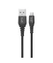 Фото № 1 Кабель Budi M8J191M USB - Micro USB (2.4A) (1M) Черный