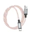 Фото № 3 Кабель зарядки Hoco U112 Shine 3А 1М LED Charging Data Cable для USB-Type-C для телефона/смартфона Серый