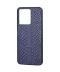Фото № 1 Кожаная накладка Fibra Python для Xiaomi Redmi 13C (Blue) (1701483)