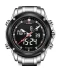 Фото № 1 Мужские часы Naviforce Aero Silver