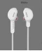 Фото № 2 Вакуумные Bluetooth наушники гарнитура Remax RB-S5 Sport White (050133)