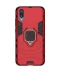 Фото № 1 Ударопрочный чехол Transformer Ring for Magnet для Samsung Galaxy A02 (Красный / Dante Red) (1114213)