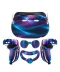 Фото № 1 Дизайнерский силиконовый набор защиты для Oculus Quest 2 Blue Violet