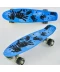 Фото № 1 Скейт Пенни Борд маленький Лонгборд Best Board F 3274 Original для фрирайда, доска 55 см, колеса полиуретановые d = 6 см светящиеся Разноцветный (74531)