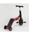 Фото № 2 Детский Самокат Беговел Велосипед трансформер 3 в 1 Best Scooter JT 28288 Свет, 8 мелодий, колёса PU Чёрно-Красный (28288)