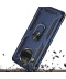 Фото № 2 Ударопрочный чехол Serge Ring магнитный держатель для Xiaomi Redmi Note 9 Pro 5G (Темно-синий) (100070244)
