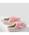 Фото № 3 Женские домашние комнатные тапочки Lesko A-232 USB Pink 23 см с подогревом и крыльями теплые