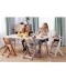 Фото № 10 Стульчик для кормления Kinderkraft Enock Gray Wood (KKKENOCGRY0000)