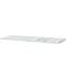 Фото № 3 Клавиатура Apple Magic Keyboard with Touch ID и Numeric Keypad для Mac models with Apple silicon Ukrainian White Keys (MK2C3UA/A)