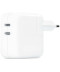 Фото № 1 Зарядное устройство Apple 35W Dual USB-C (MNWP3) белый