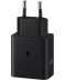 Фото № 1 Зарядное устройство для Samsung 45W + C-C (EP-T4511XBEGEU) Black
