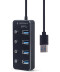 Фото № 2 Концентратор USB3.2 Gen1 Gembird UHB-U3P4P-01