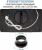 Фото № 8 Кухонная вытяжка Eleyus UNIA 1200 LED 52 BL
