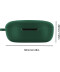 Фото № 2 Чехол Silicon BeCover для Xiaomi Redmi Buds 4 Lite Dark Green (709584)