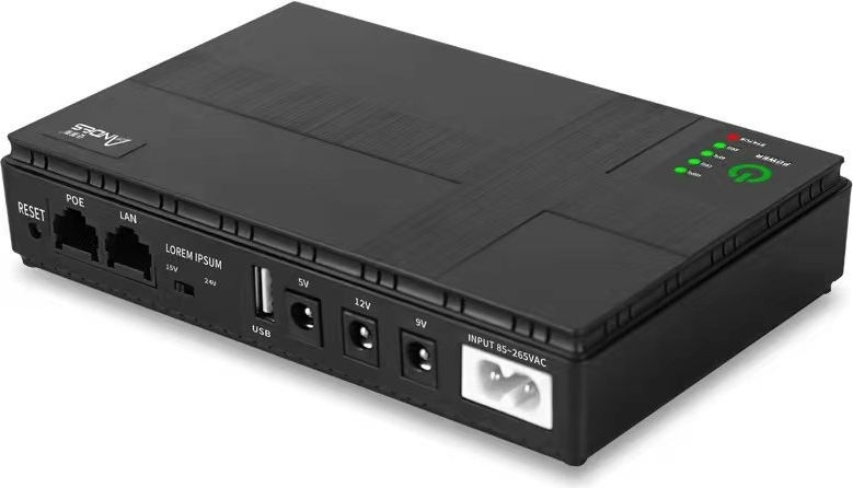  Джерело безперебійного живлення Andes DC1018P 18W 8800mAh 12V/9V/5V для роутера  