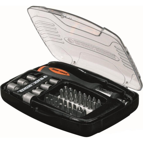 Набір інструментів Набір інструментів Black & Decker 40 предметів (A7062) (У1) купити в ⁕ ALLO.UA ⁕ ціна, відгуки