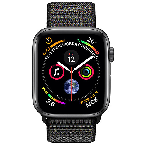 Apple Watch Series 4 44mm Space Grey Aluminium Case