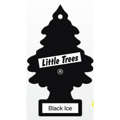 Ароматизатор повітря Little Trees Чорний лід купити в ⁕  ⁕ ціна,  відгуки