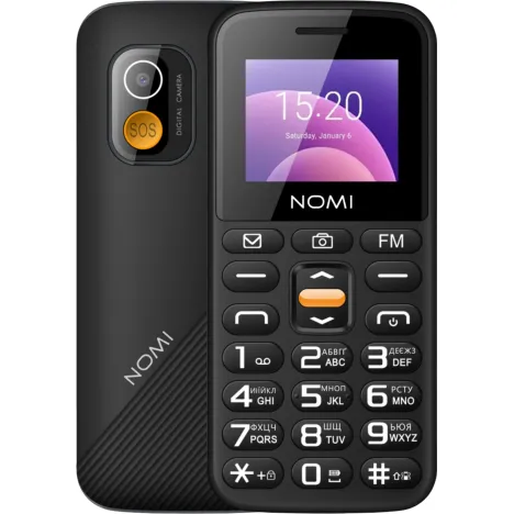Мобільний телефон Nomi i1820 Black (чорний) купити в АЛЛО – ціна