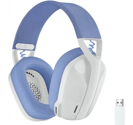 Навушники LOGITECH G435 LIGHTSPEED Wireless Gaming Headset White