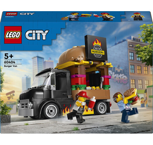 Конструктор LEGO® City Вантажівка з гамбургерами