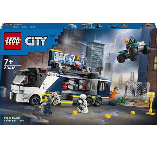 Конструктор LEGO® City Пересувна поліцейська криміналістична лабораторія