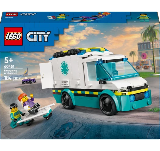Конструктор LEGO® City Швидка допомога