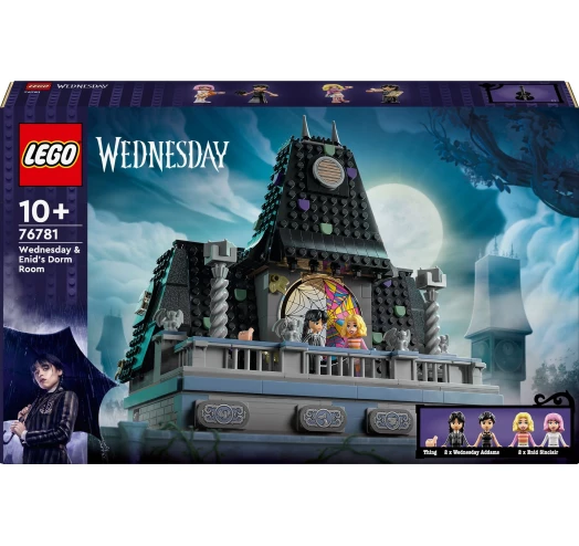 Конструктор LEGO® Wednesday Кімната Венздей та Енід